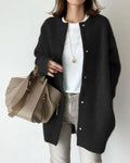 Women's Cardigan Sweater – Elegant Open-Front Sweater for Fall and Winter