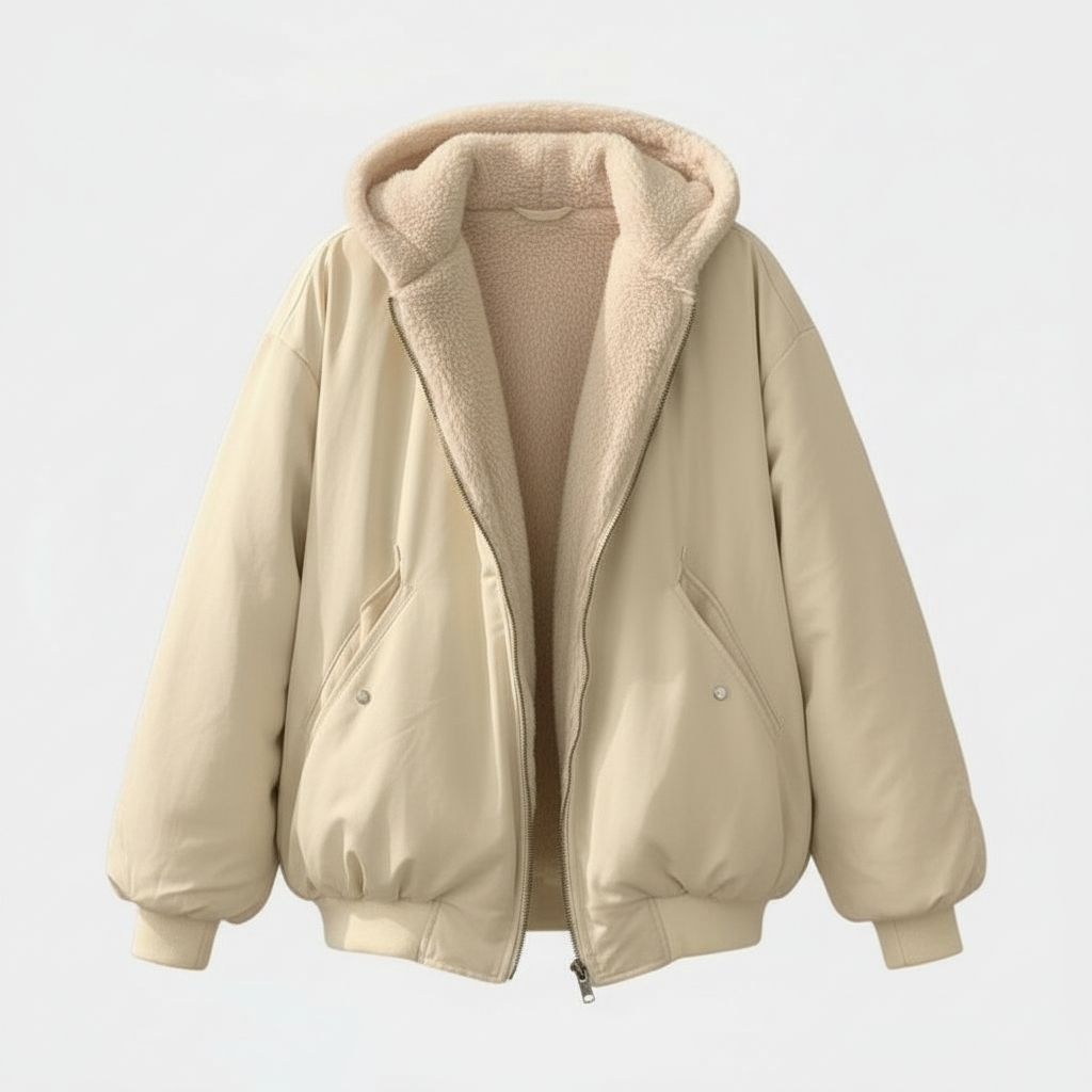Women's Winter Jacket | Oversized Cut with Inner Insulation