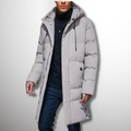 Men's Parka Jacket | Long Waterproof Quilted Insulated