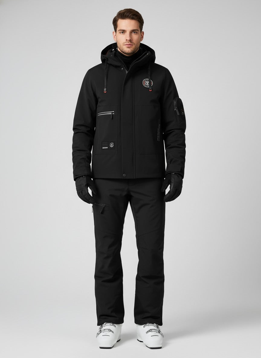 Men's Outdoor Jacket | Waterproof Zipper Closure
