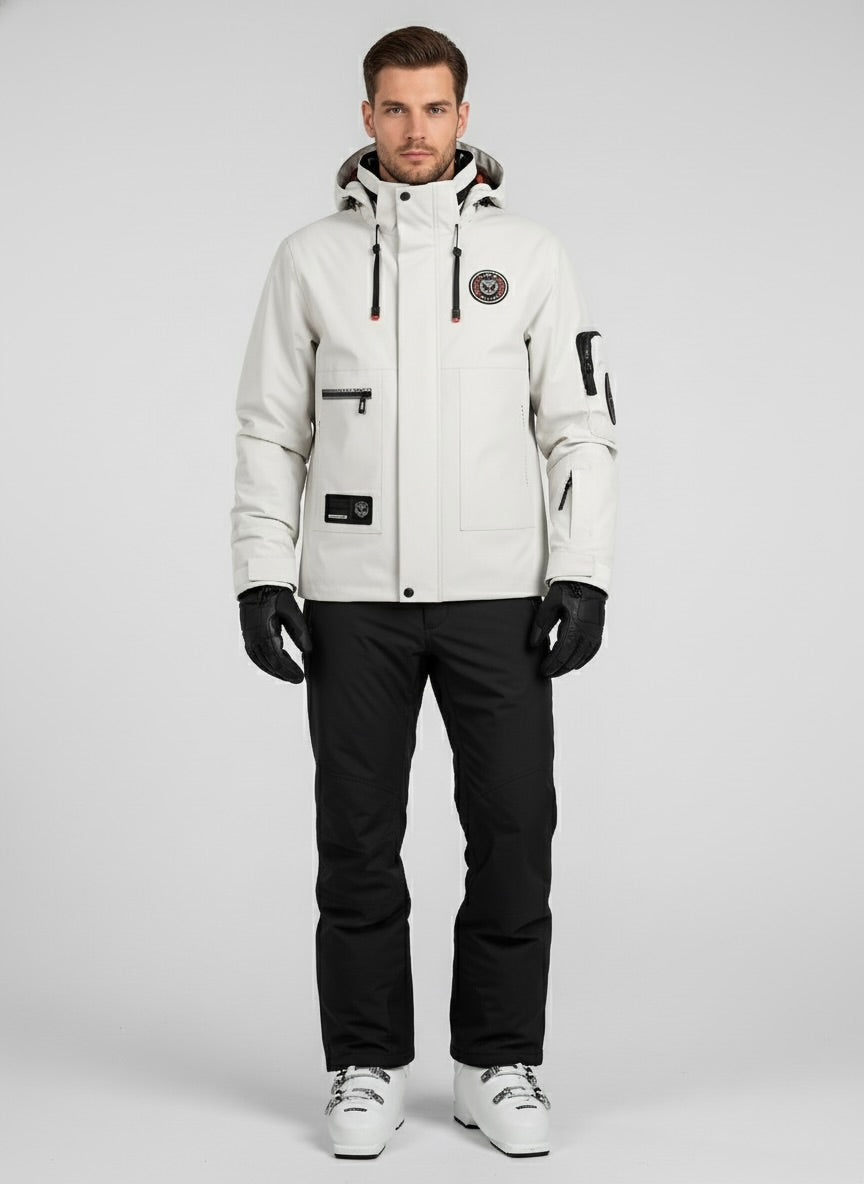 Men's Outdoor Jacket | Waterproof Zipper Closure