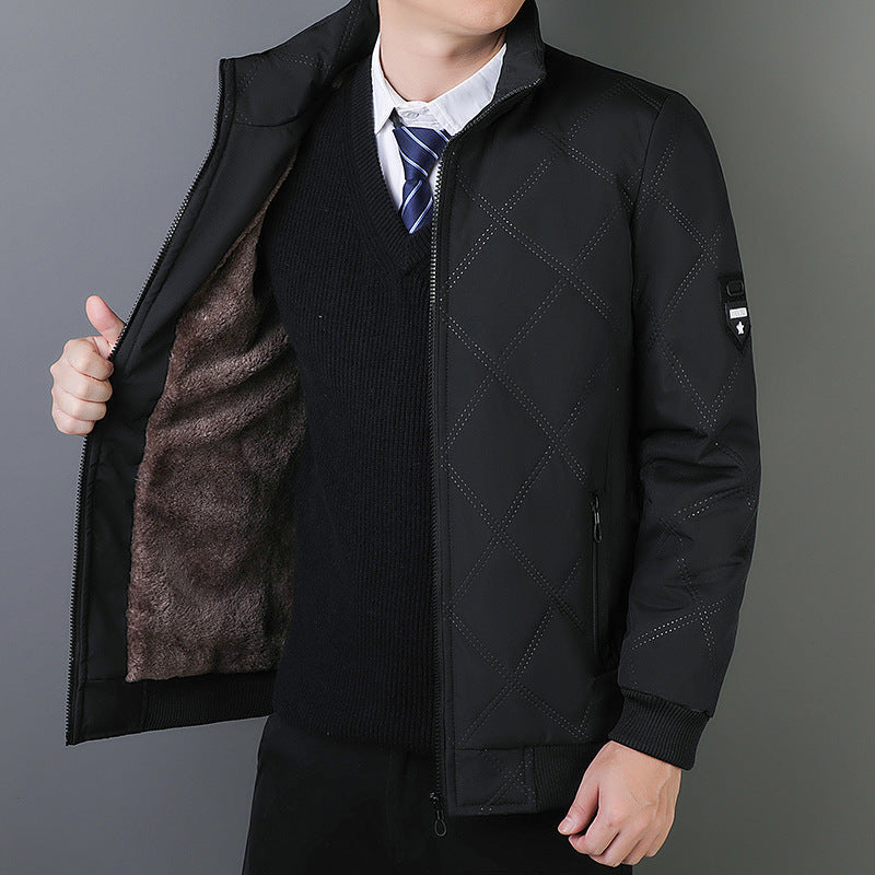 Men's Quilted Jacket | Elegant Transitional Everyday Style