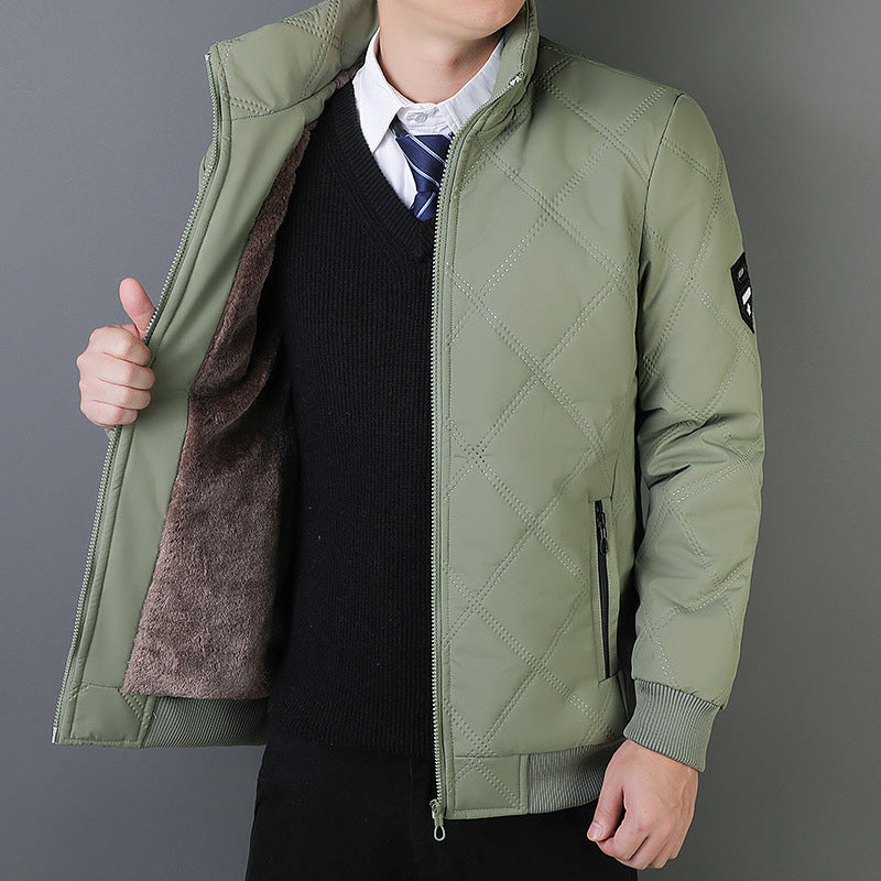 Men's Quilted Jacket | Elegant Transitional Everyday Style