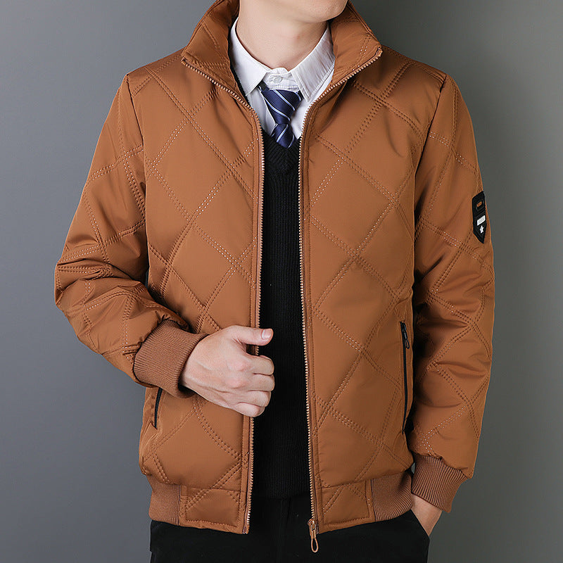 Men's Quilted Jacket | Elegant Transitional Everyday Style