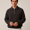 Men's Sweater | Zip-Up Regular Fit with Long Sleeves