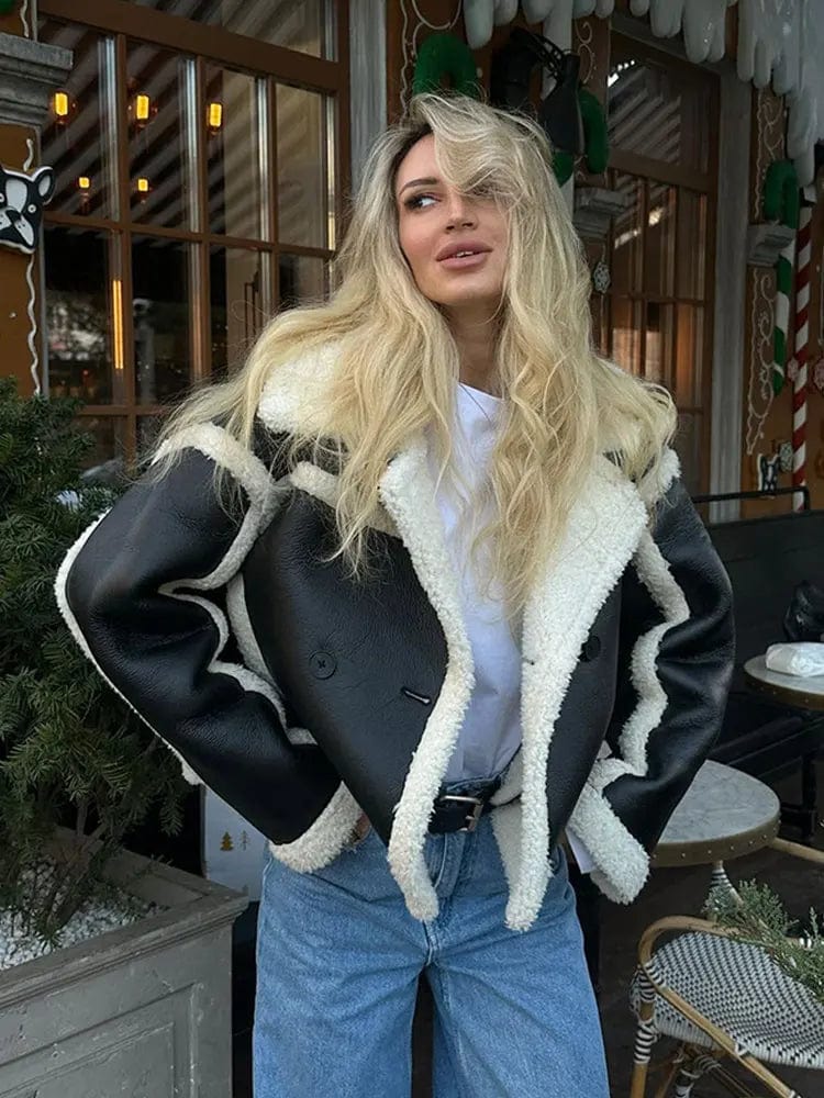 Short Winter Jacket | Loose Warm Fit