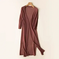 Women’s Cardigan | Long Sleeve Straight Cut
