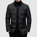 Men's Parka Jacket | Fitted Cut with Collar for Cold Weather