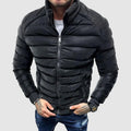 Men's Quilted Jacket | Warm Everyday Jacket with Zipper