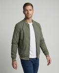 Men's bomber jacket | Fitted cut with zipper