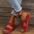 Triple Arch Support Slip On Open Design Sandals for Women | Daily Casual Wear