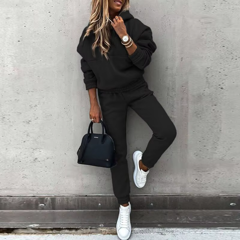Winter Two Piece Tracksuit Set for Women