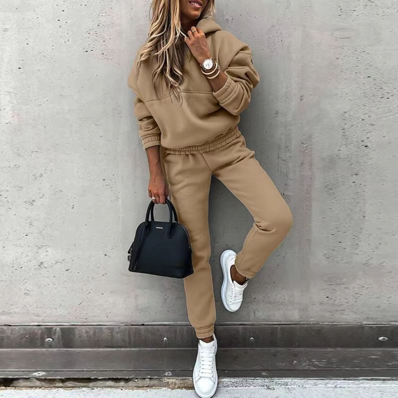 Winter Two Piece Tracksuit Set for Women