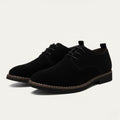 Brown Suede Classic Dress Shoes for Men | Business and Formal Wear