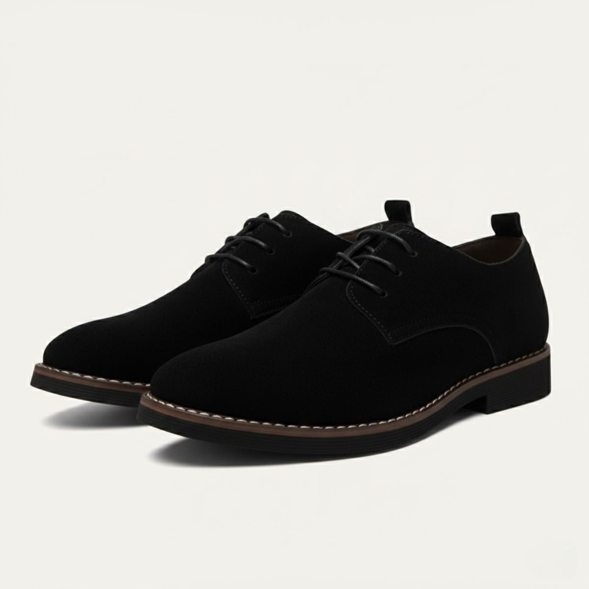Brown Suede Classic Dress Shoes for Men | Business and Formal Wear