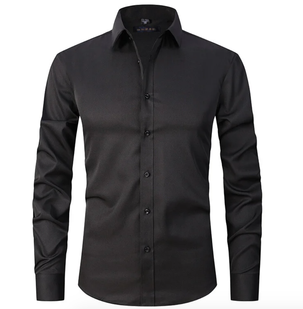 Stretch Classic Fit Dress Shirt for Men | Work and Casual Everyday Wear