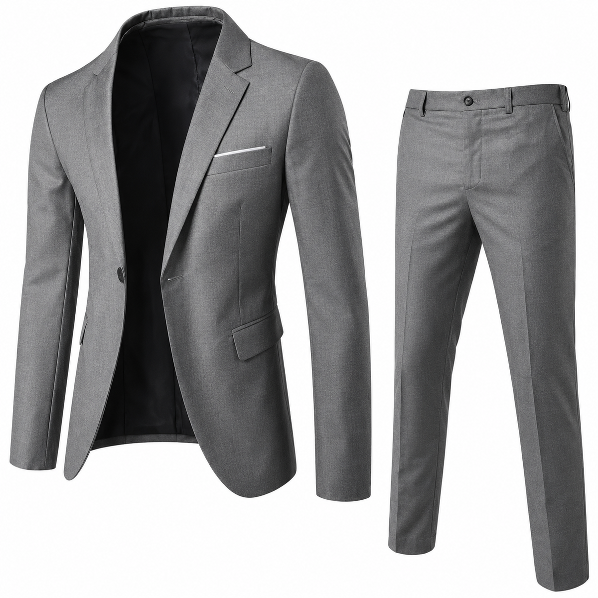 Navy Slim Fit Two-Piece Suit for Men | Formal Design