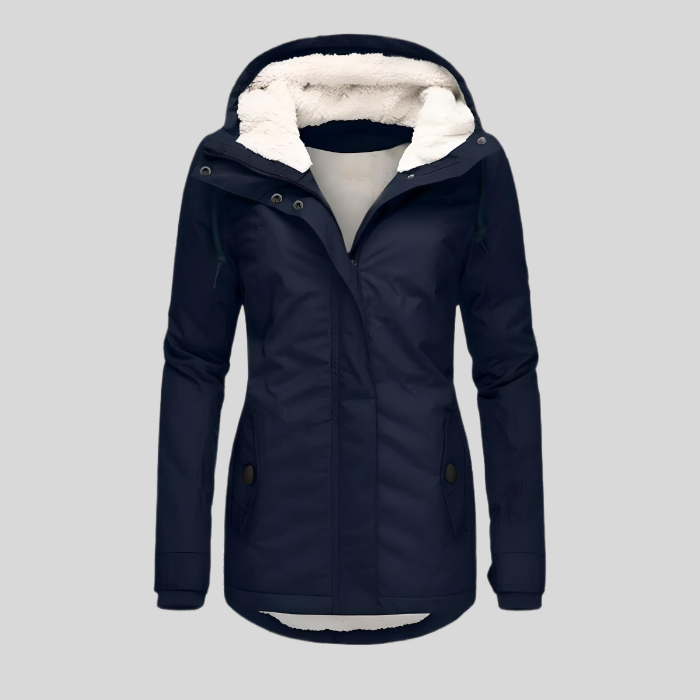 Women's Waterproof Winter Jacket | Warm Hooded Coat
