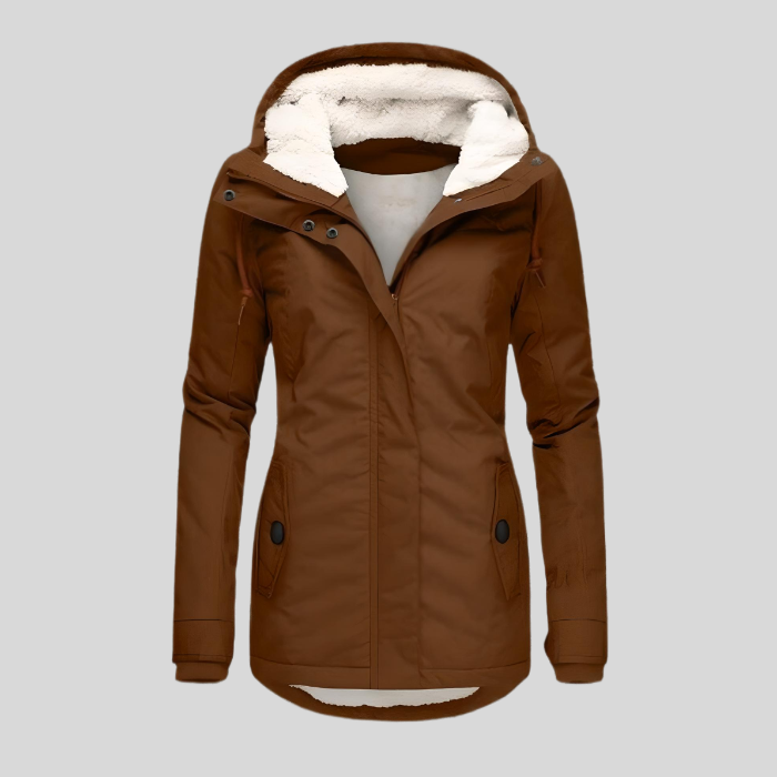 Women's Waterproof Winter Jacket | Warm Hooded Coat