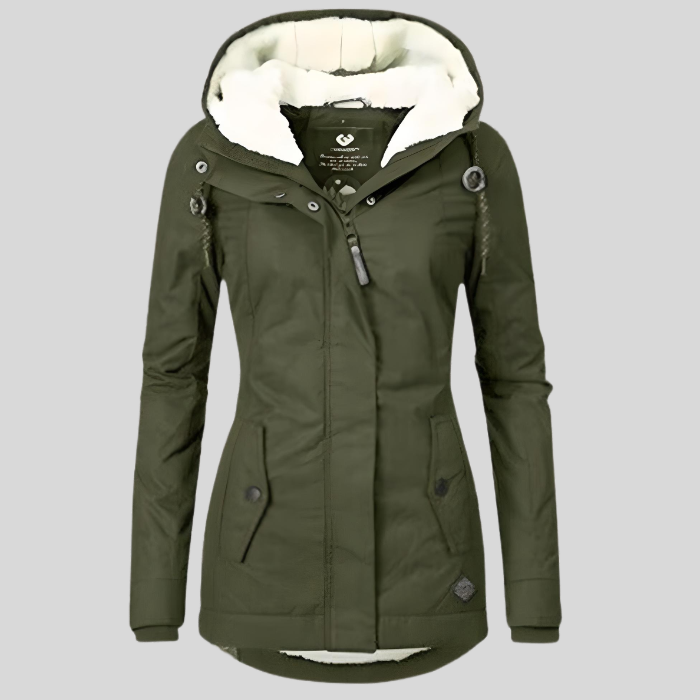 Women's Waterproof Winter Jacket | Warm Hooded Coat
