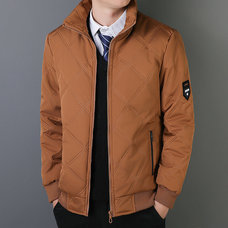 Men's Quilted Jacket | Elegant Transitional Everyday Style