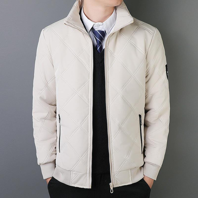 Men's Quilted Jacket | Elegant Transitional Everyday Style