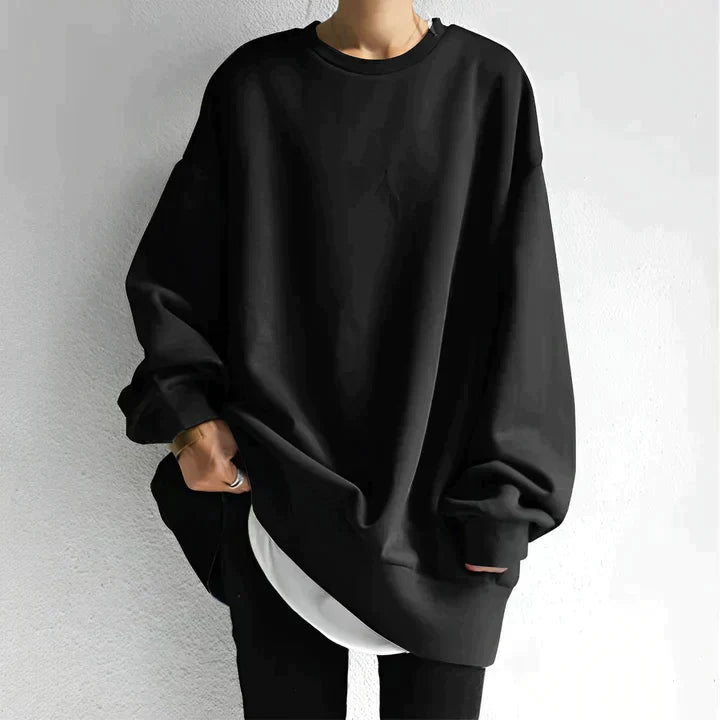 Women's Oversize Sweater | Plus Size Sweater, Long Sleeve