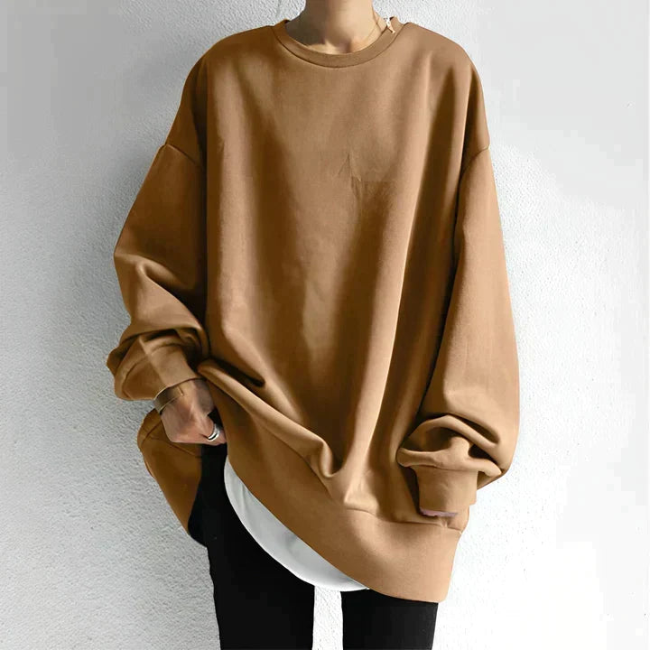 Women's Oversize Sweater | Plus Size Sweater, Long Sleeve