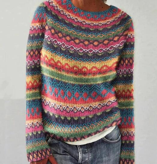 Women's Knit Sweater | Loose Fit Design