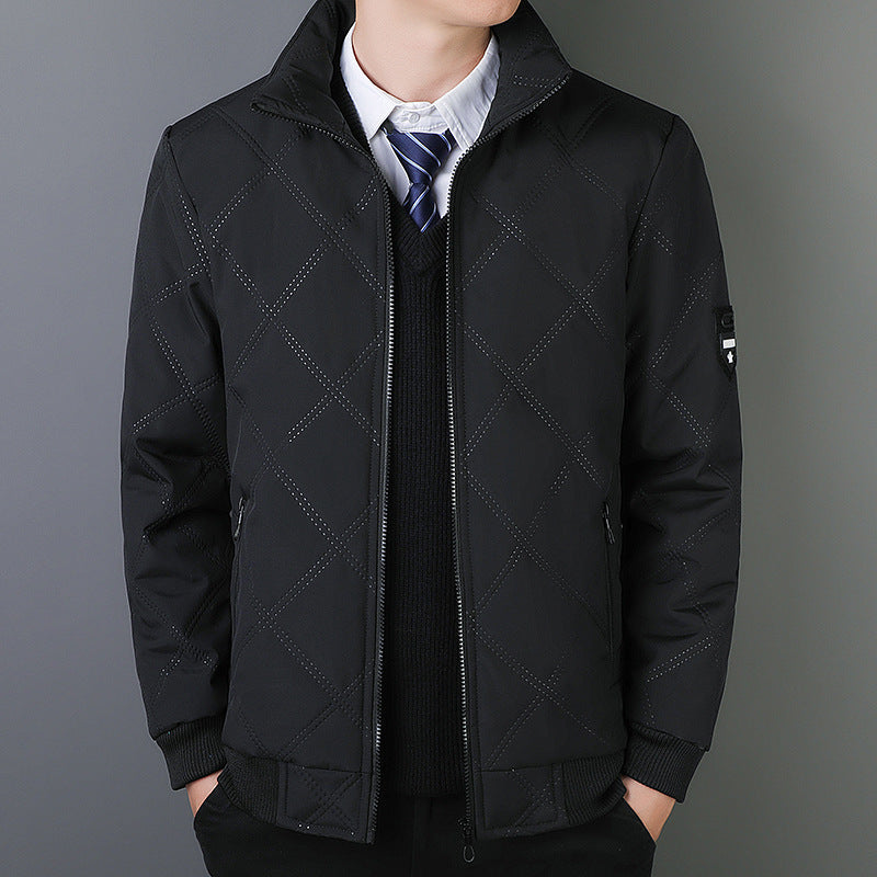 Men's Quilted Jacket | Elegant Transitional Everyday Style