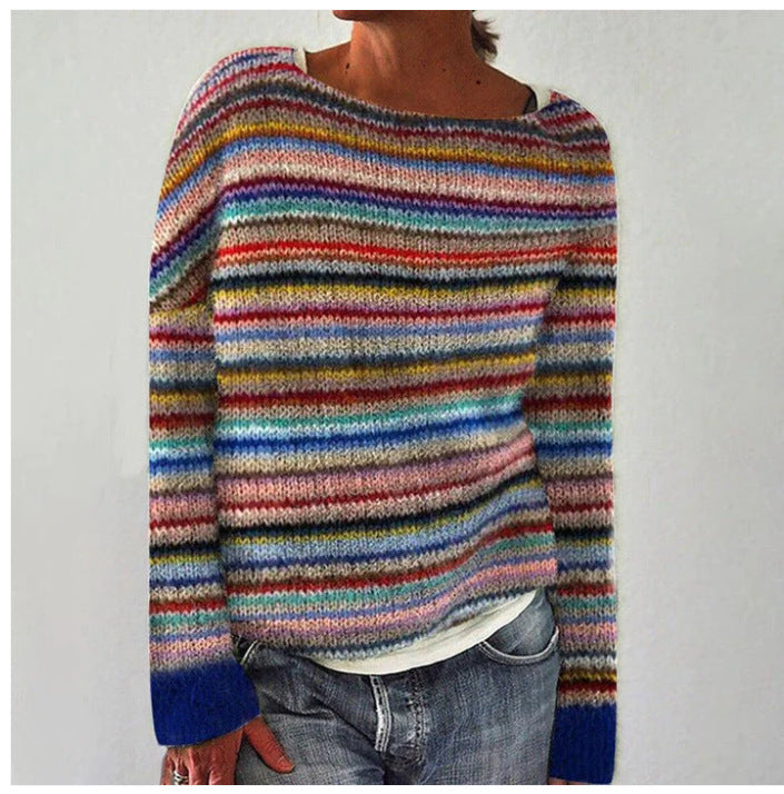 Women's Knit Sweater | Loose Fit Design