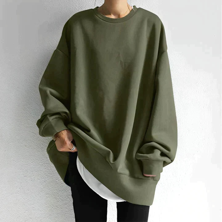 Women's Oversize Sweater | Plus Size Sweater, Long Sleeve