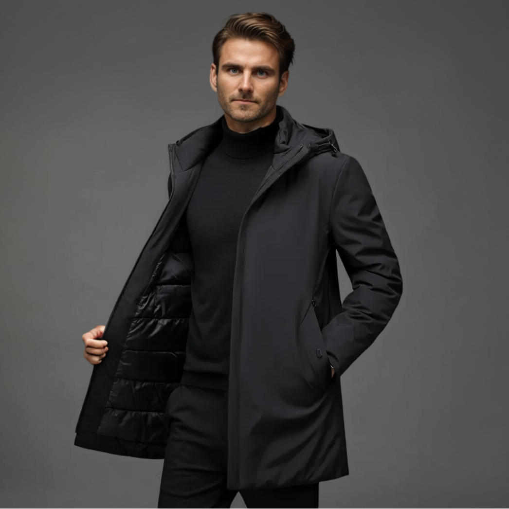 Men's Winter Jacket | Waterproof Windproof with Hood
