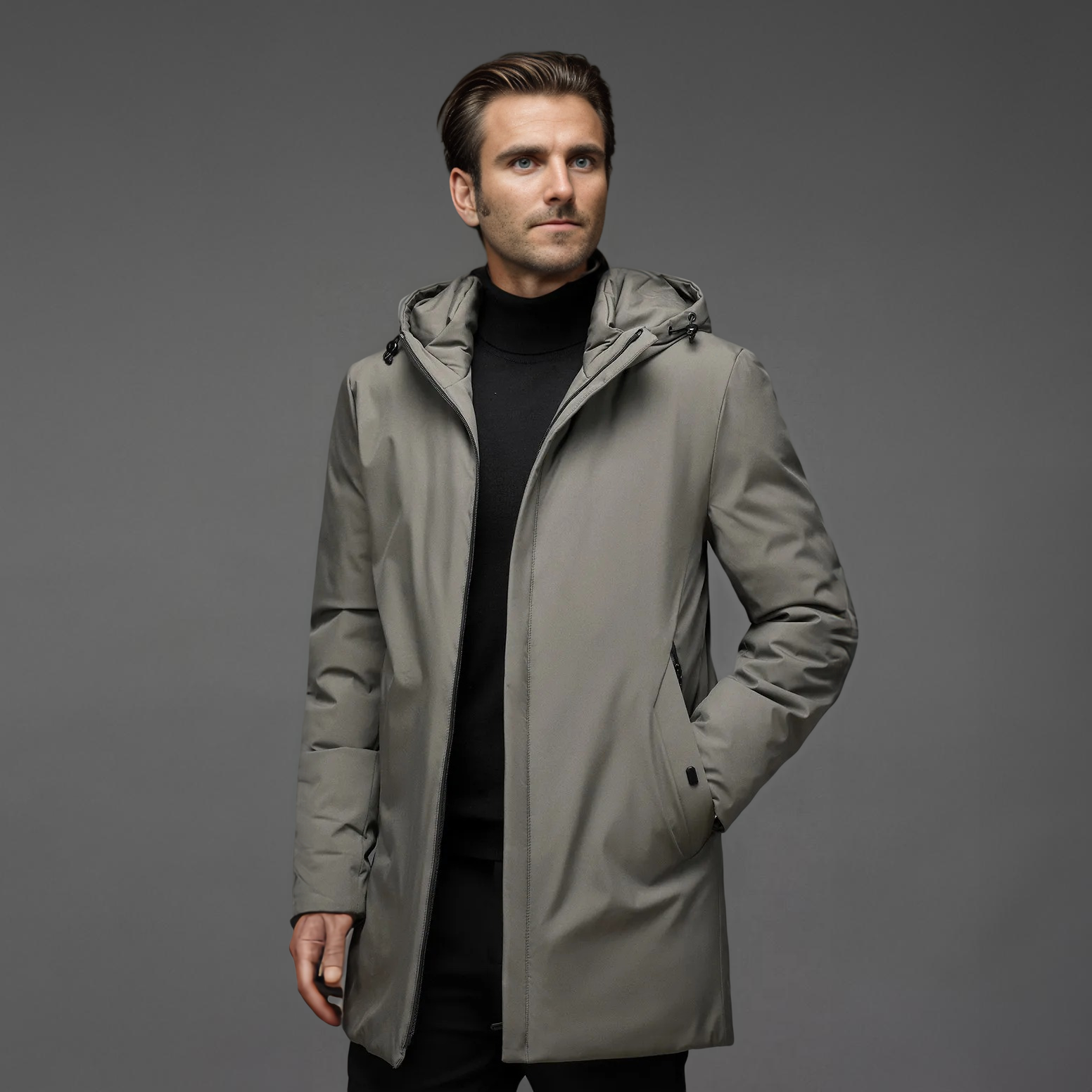 Men's Winter Jacket | Waterproof Windproof with Hood