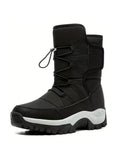 Waterproof Insulated Non-Slip Ankle Snow Boots for Men | Winter Outdoor Footwear
