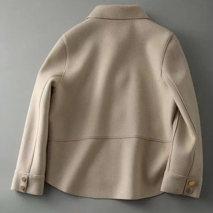 Women's Winter Jacket with Buttons | Warm Everyday Coat