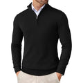 Men's Sweater | With Half-Zip Long Sleeve Casual Wear Regular Fit