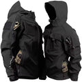 Men's Softshell Jacket | With Hood, Zipper, and Side Pockets