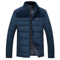 Men's Ski Jacket | Quilted Winter Jacket with Zipper