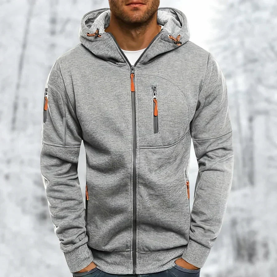 Men's Jacket | With Hood and Zipper