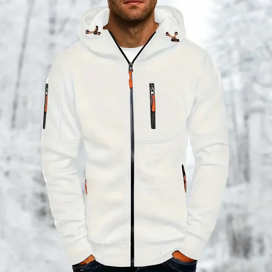 Men's Jacket | With Hood and Zipper