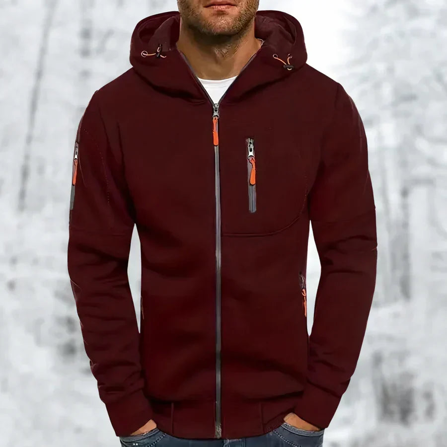 Men's Jacket | With Hood and Zipper