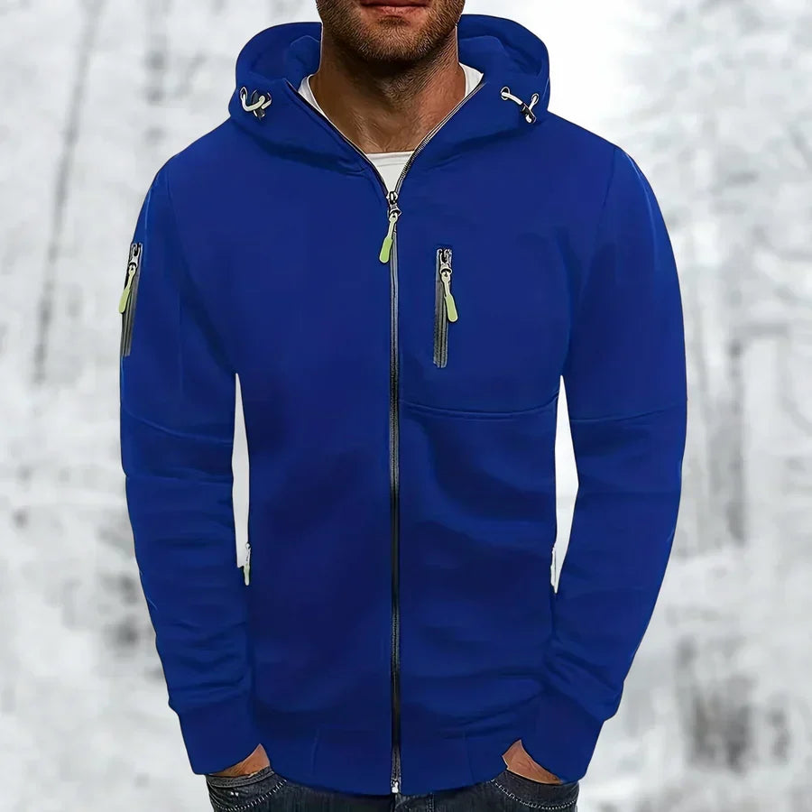 Men's Jacket | With Hood and Zipper
