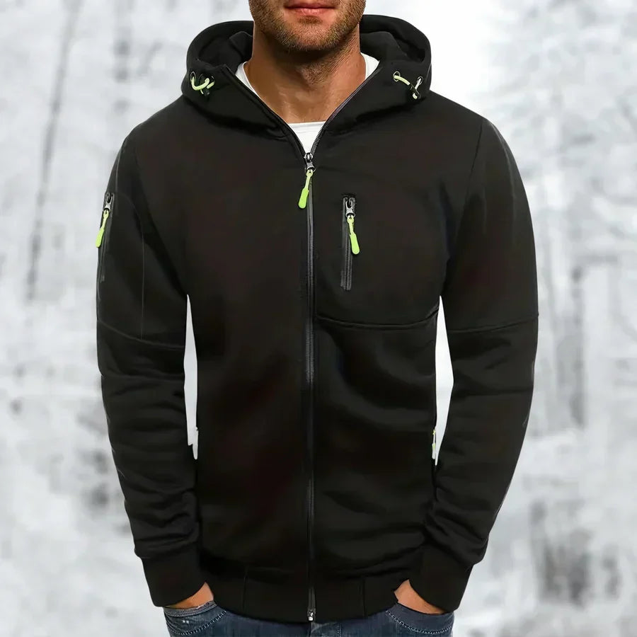 Men's Jacket | With Hood and Zipper