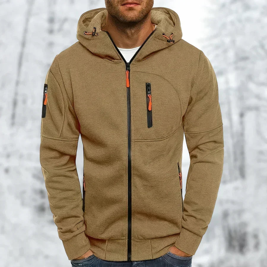 Men's Jacket | With Hood and Zipper