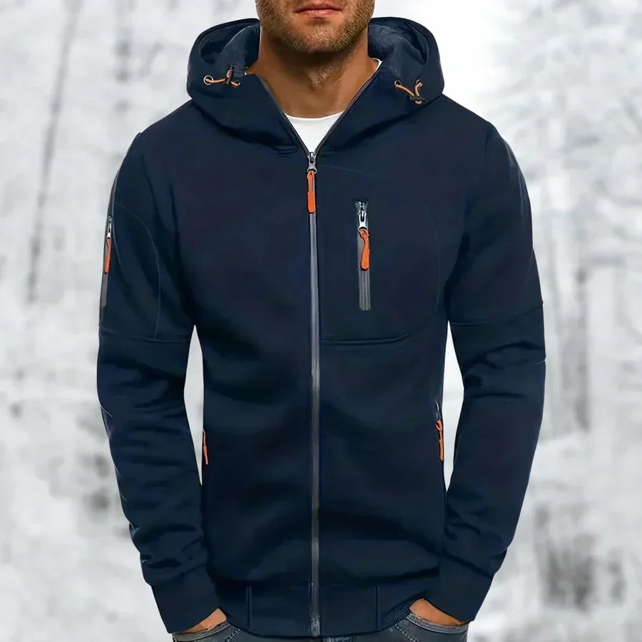 Men's Jacket | With Hood and Zipper