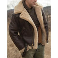 Men's Winter Jacket | Aviation Style with Zipper Closure