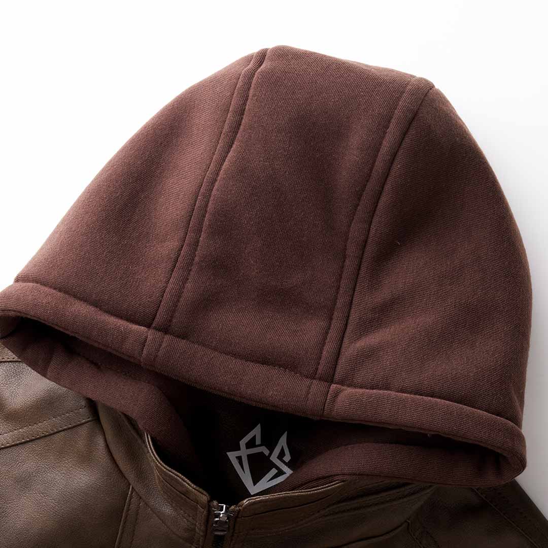 Men's jacket | jacket with a detachable hood and pockets