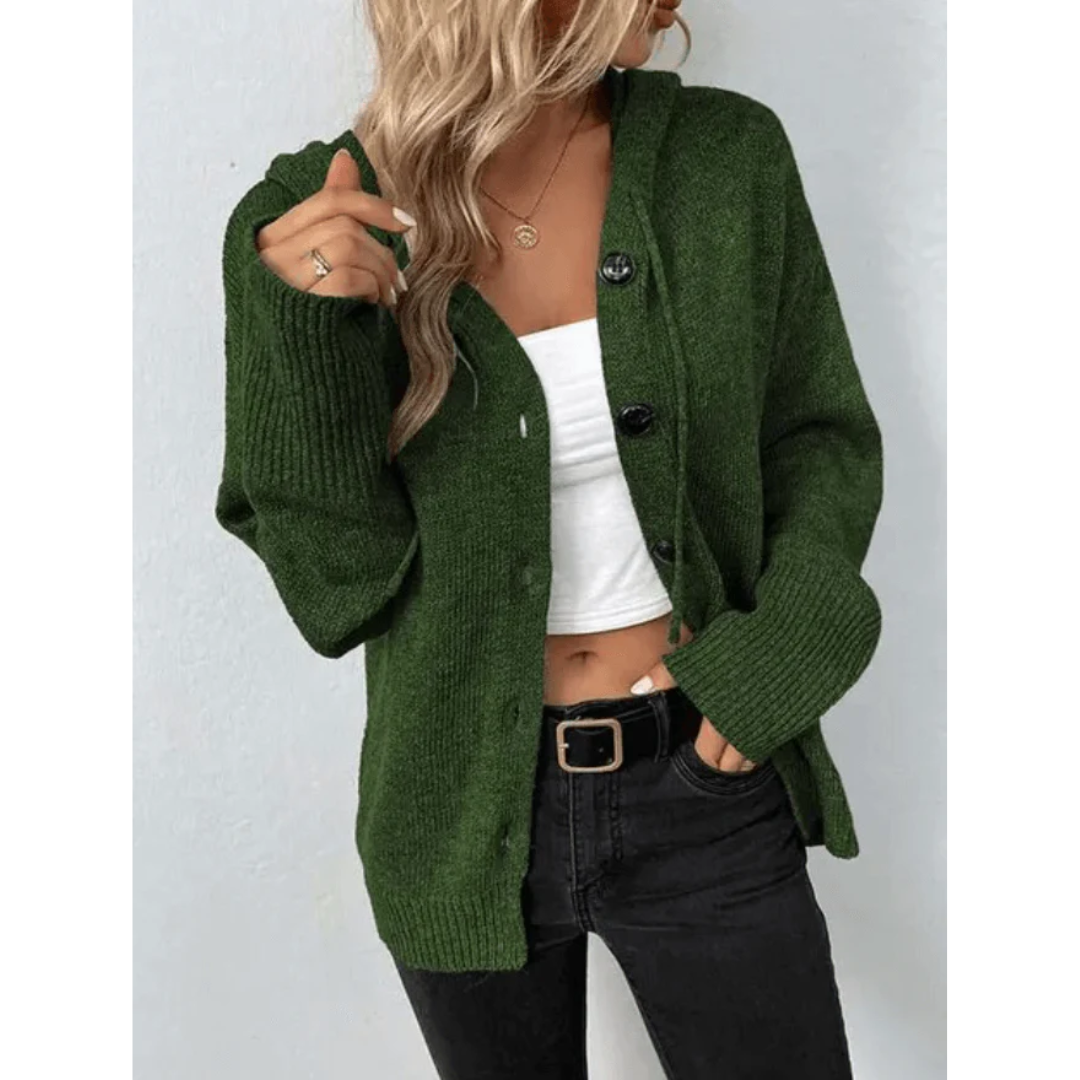 Women's Cardigan | Button Closure