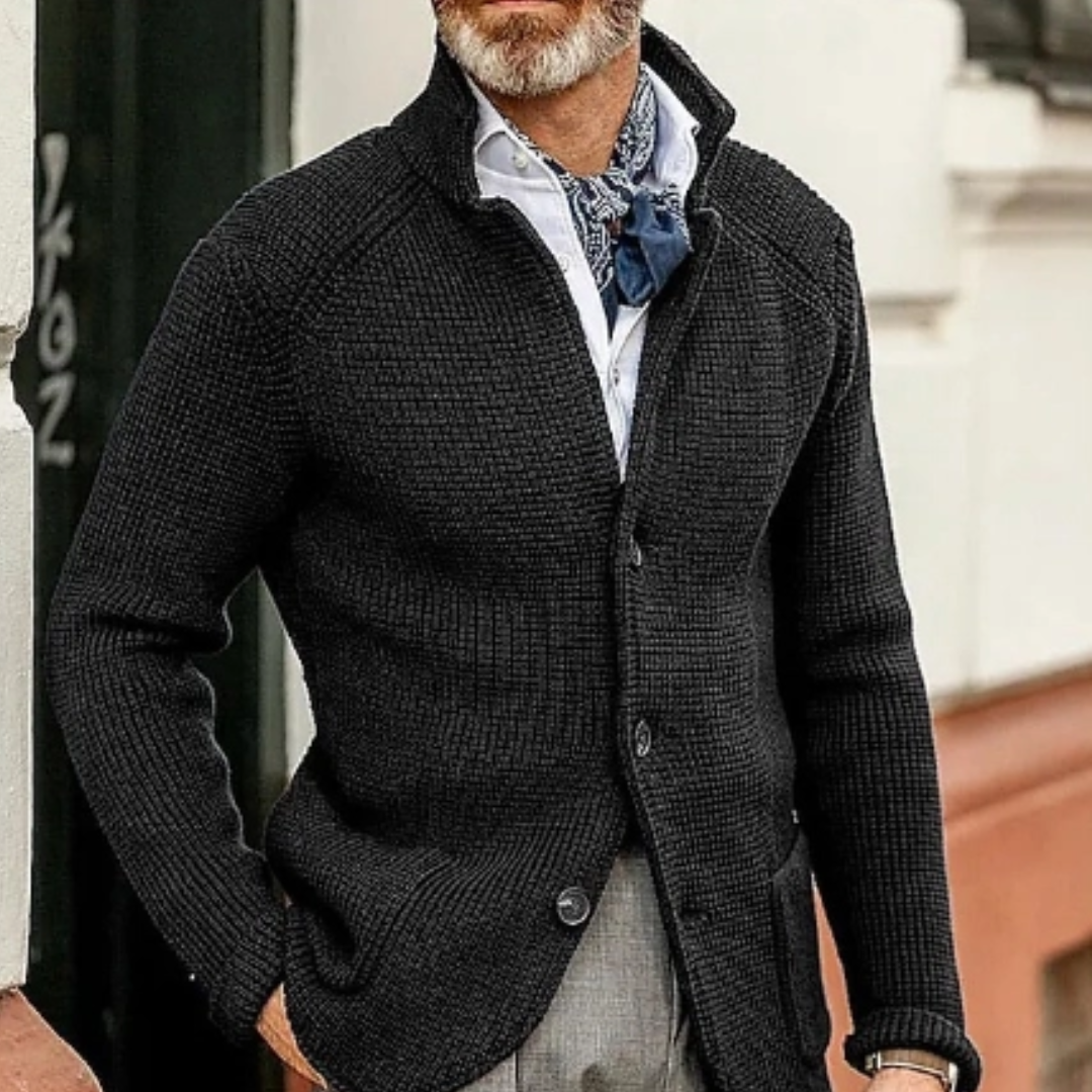 Men's Warm Cardigan Sweater | Stylish for Winter
